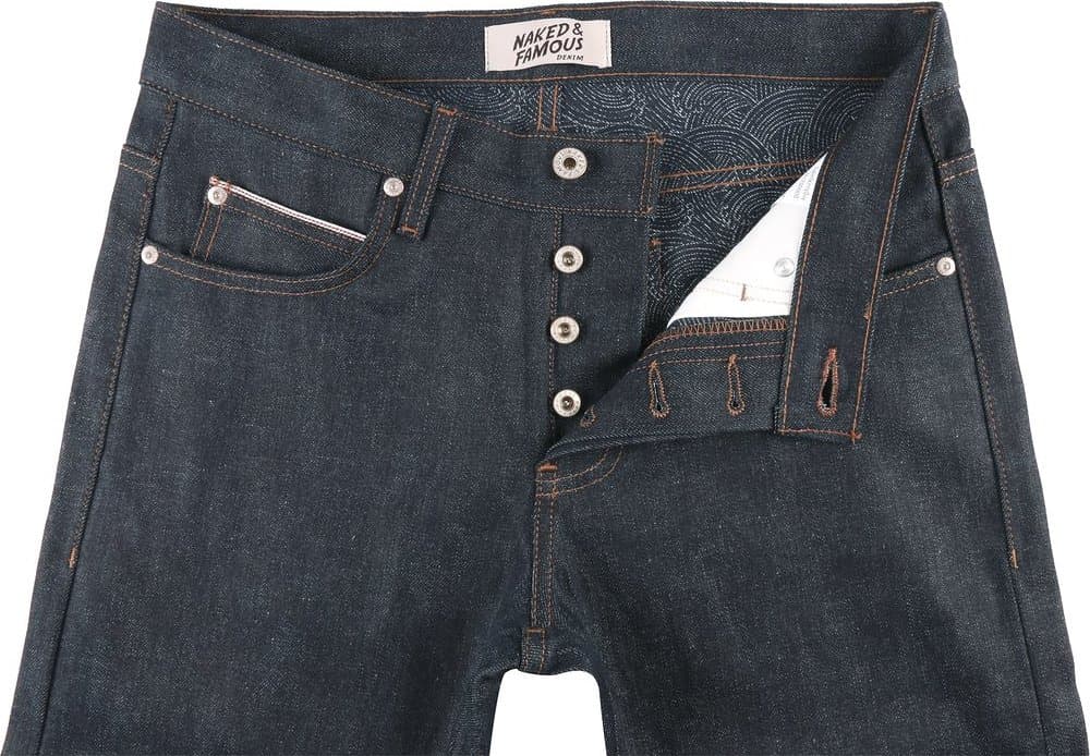 Product gallery image number 4 for product Super Guy - Kimono Print Selvedge - Men's