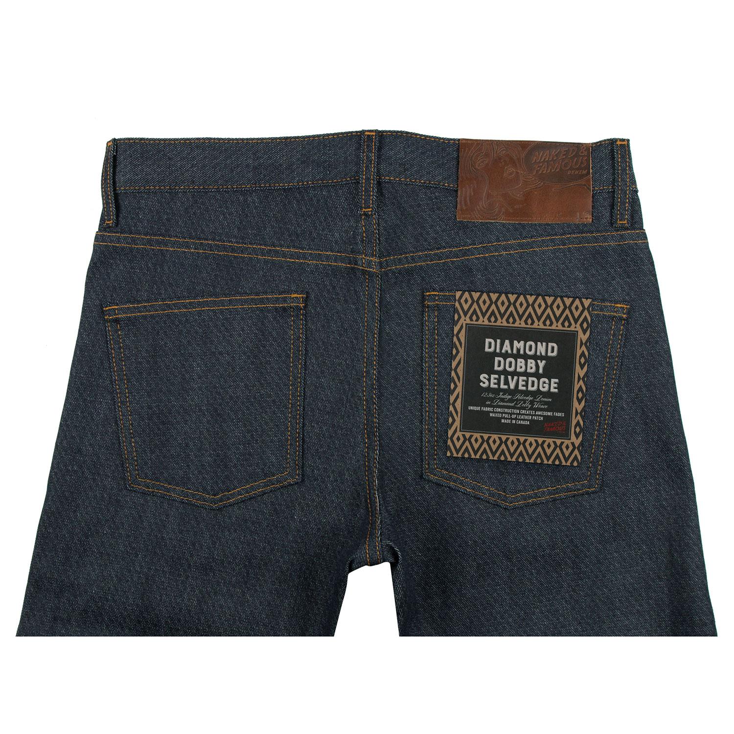 Product gallery image number 2 for product Super Guy - Dobby Diamond Selvedge - Men's