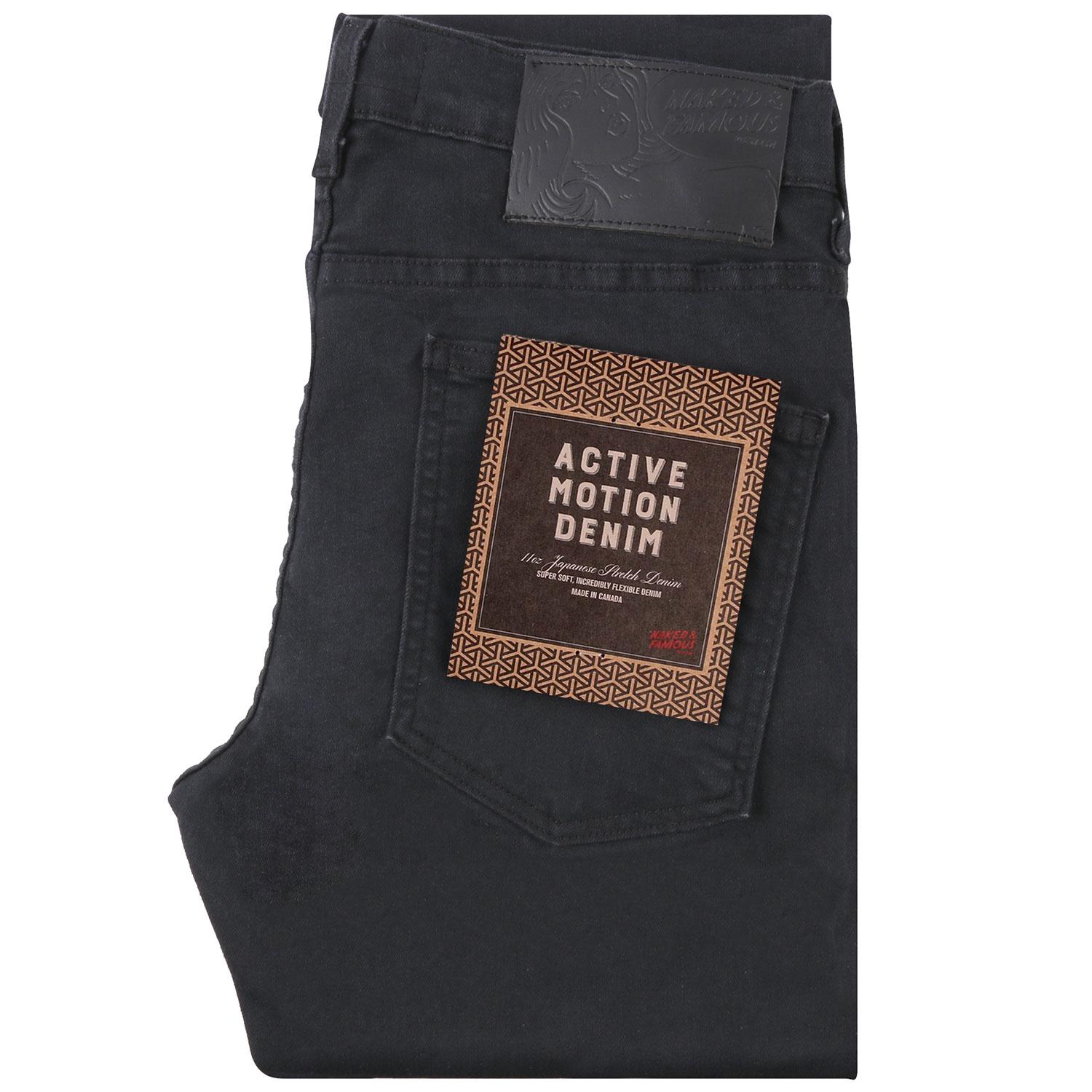 Product gallery image number 4 for product Super Skinny Guy - Active Motion Black - Men's