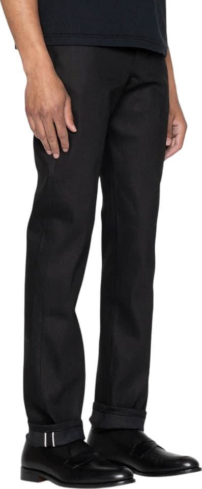 Product gallery image number 9 for product Weird Guy Jeans - Black Cobra Stretch Selvedge - Men's