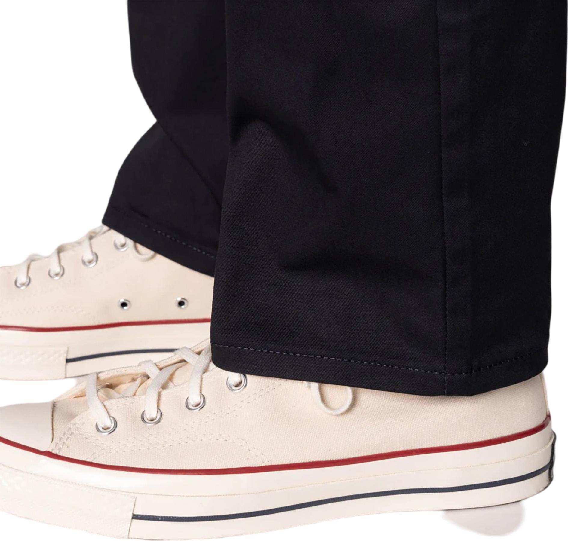 Product gallery image number 4 for product Straight Chino Trouser - Navy Stretch Twill - Men's