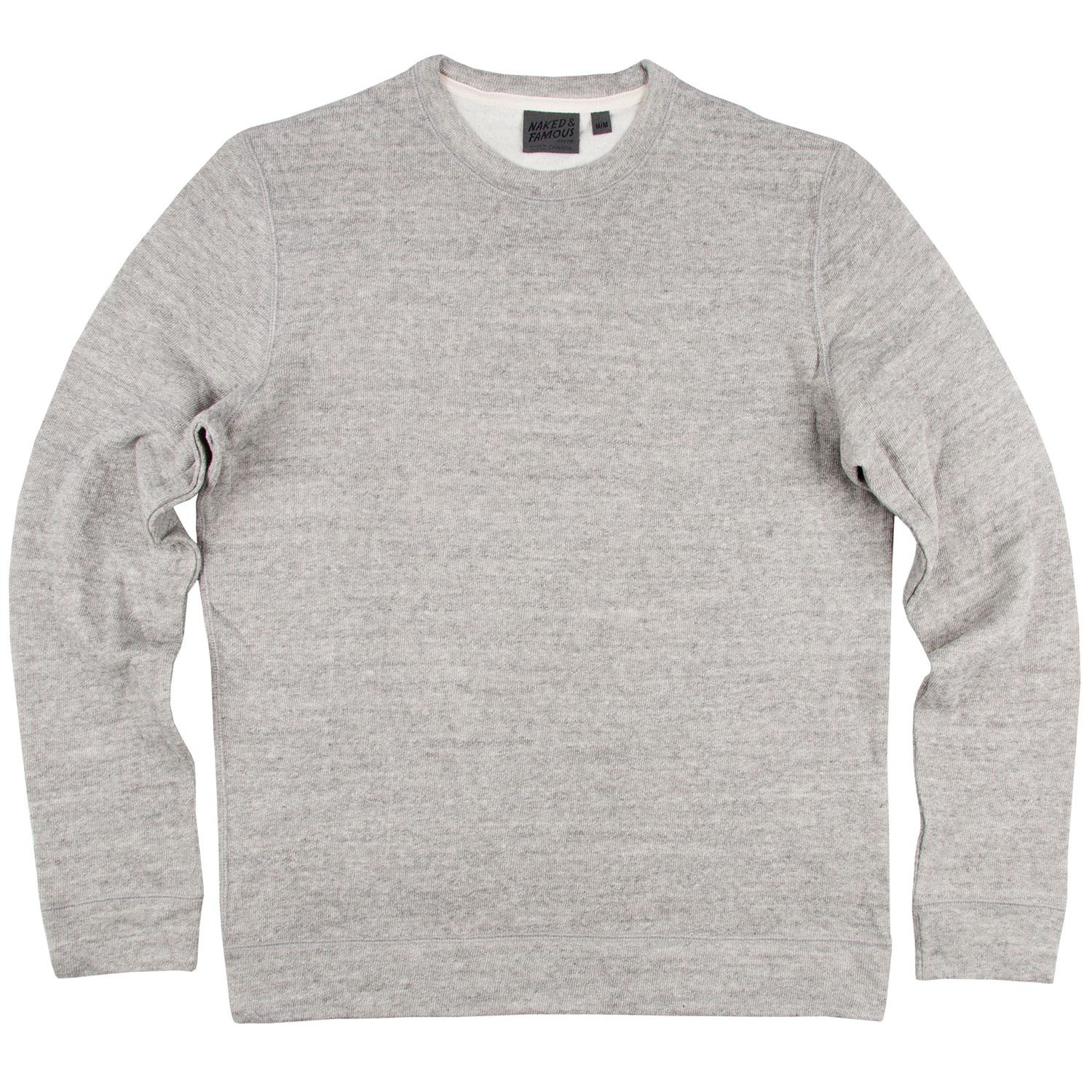 Product gallery image number 1 for product Slim Crewneck Vintage Doubleface - Men's