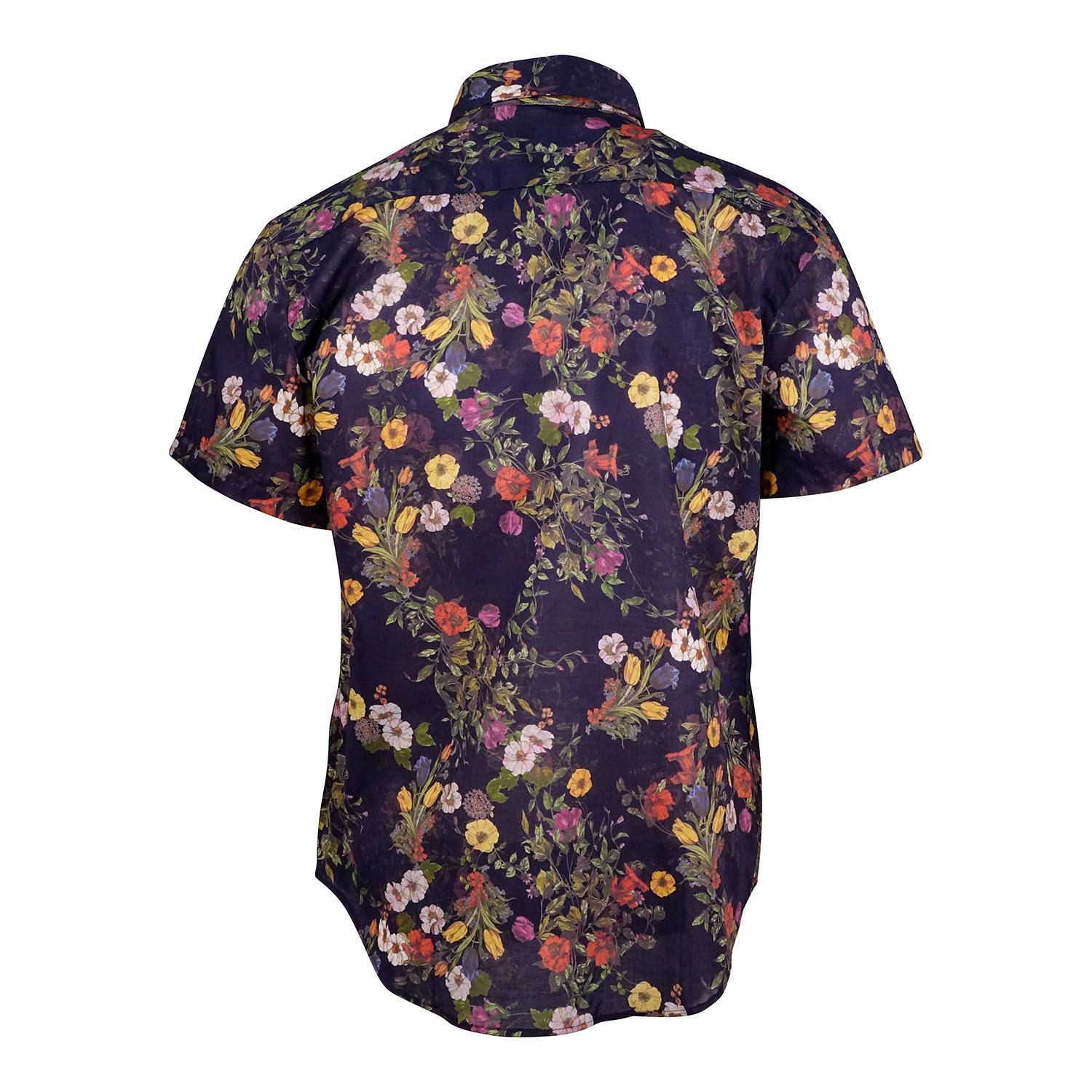 Product gallery image number 2 for product Short Sleeve  Antique Botanical Painting - Men's