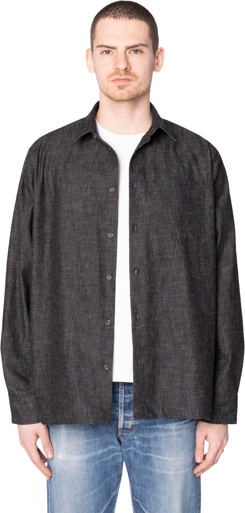 Product gallery image number 2 for product True Shirt - Black Lightweight Denim - Men's