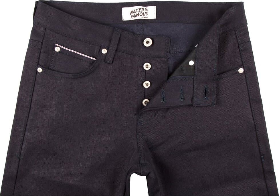 Product gallery image number 3 for product Super Guy Jeans - Indigo Stretch Selvedge - Men's