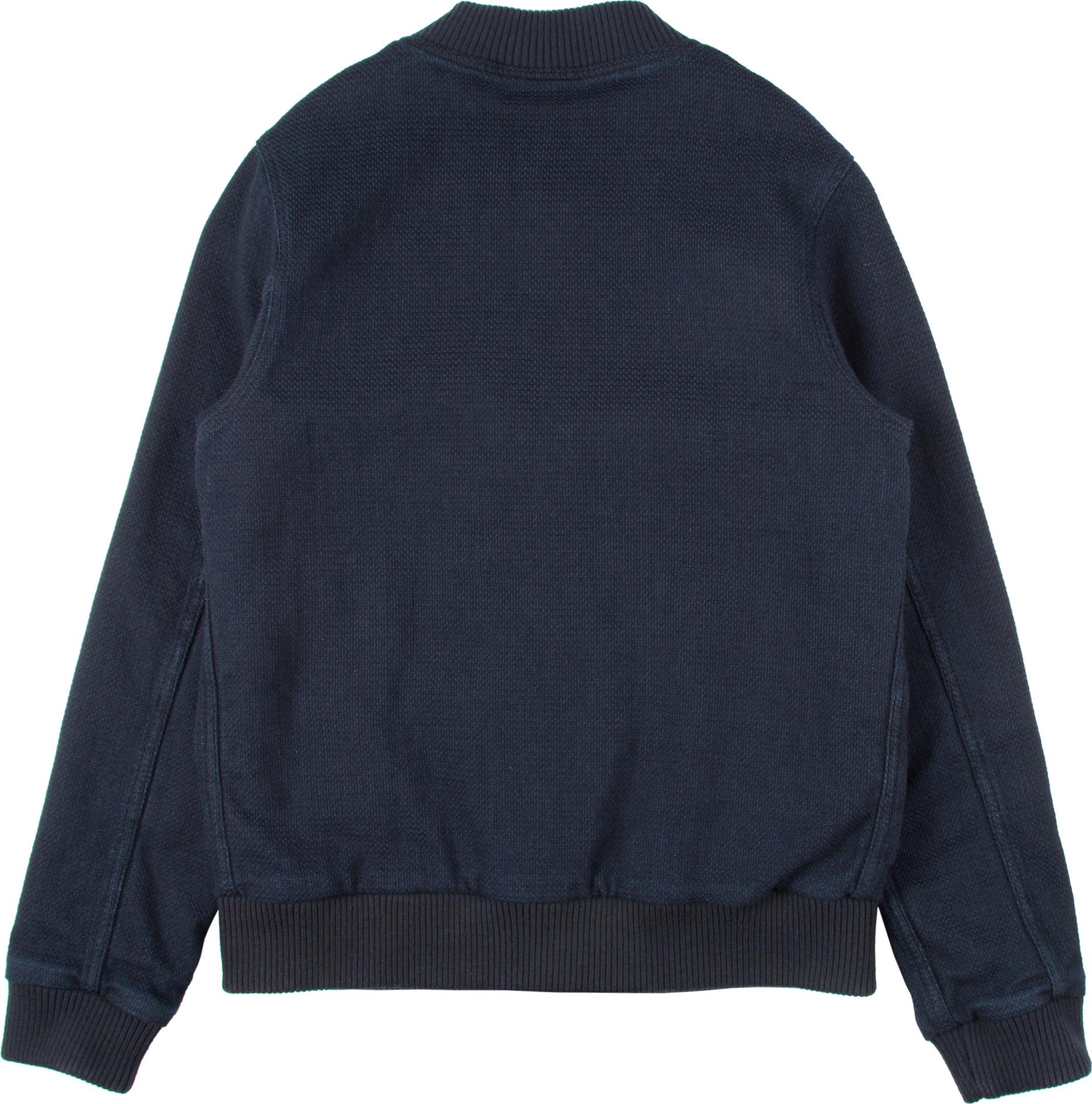 Product gallery image number 2 for product Bomber Jacket - Indigo Basketweave - Men's