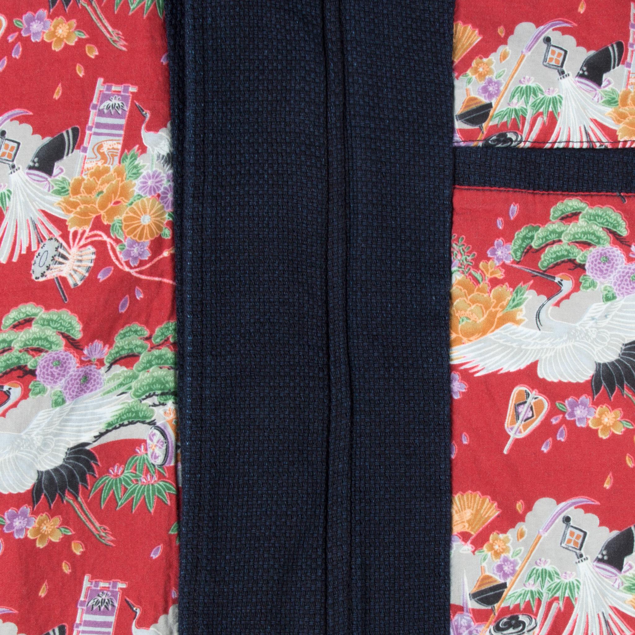 Product gallery image number 3 for product Bomber Jacket - Indigo Basketweave - Men's