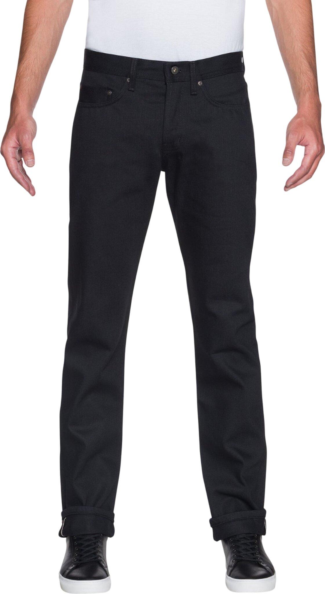 Product gallery image number 8 for product Weird Guy Jeans - Solid Black Selvedge - Men's