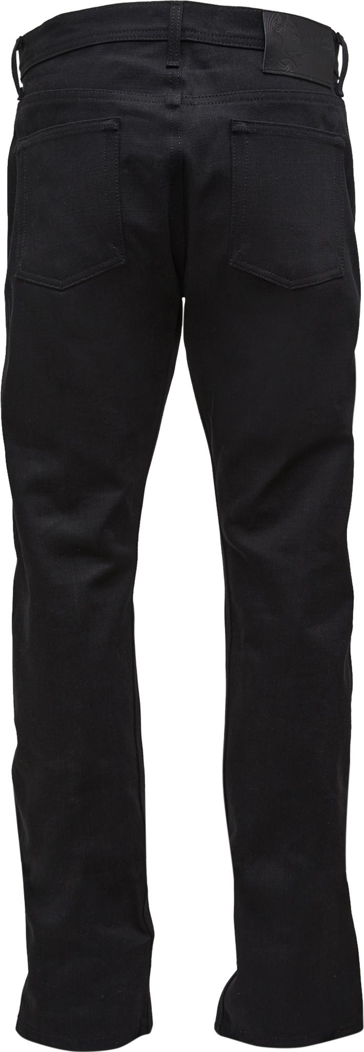 Product gallery image number 10 for product Weird Guy Jeans - Solid Black Selvedge - Men's