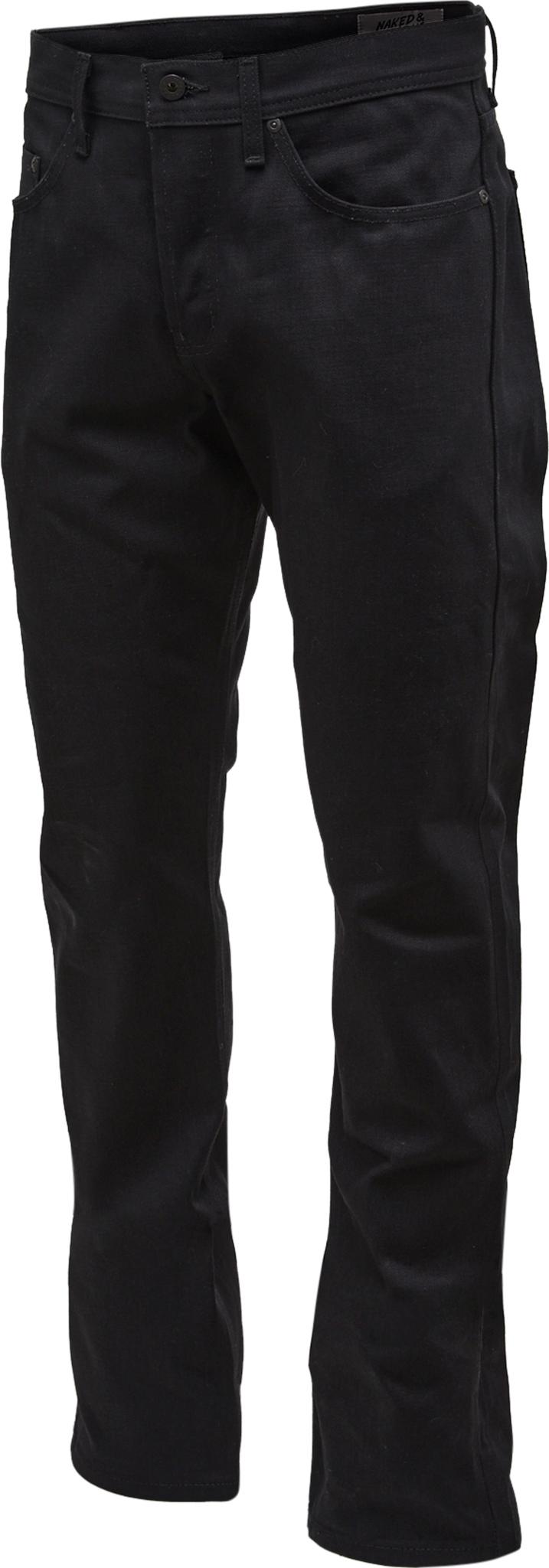 Product gallery image number 9 for product Weird Guy Jeans - Solid Black Selvedge - Men's