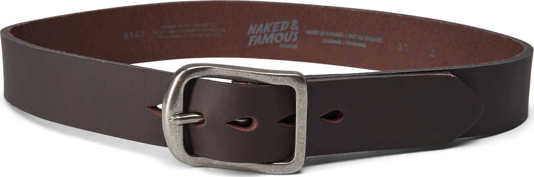 Product image for Thick 7mm Leather Belt - Men's