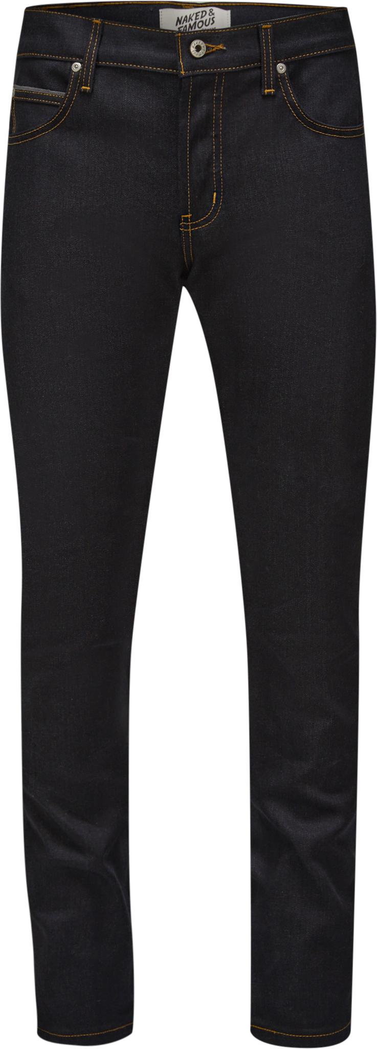 Product gallery image number 1 for product Skinny Guy Jeans - Deep Indigo Stretch Selvedge - Men's