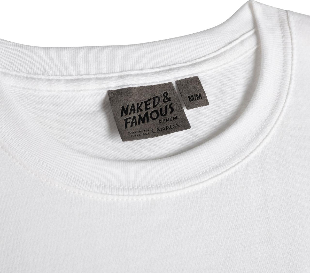 Product gallery image number 5 for product T-Shirt Circular Knit - Ring-Spun Cotton - White - Men's