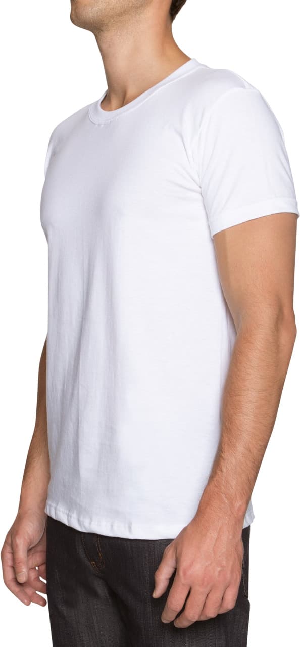 Product gallery image number 2 for product T-Shirt Circular Knit - Ring-Spun Cotton - White - Men's