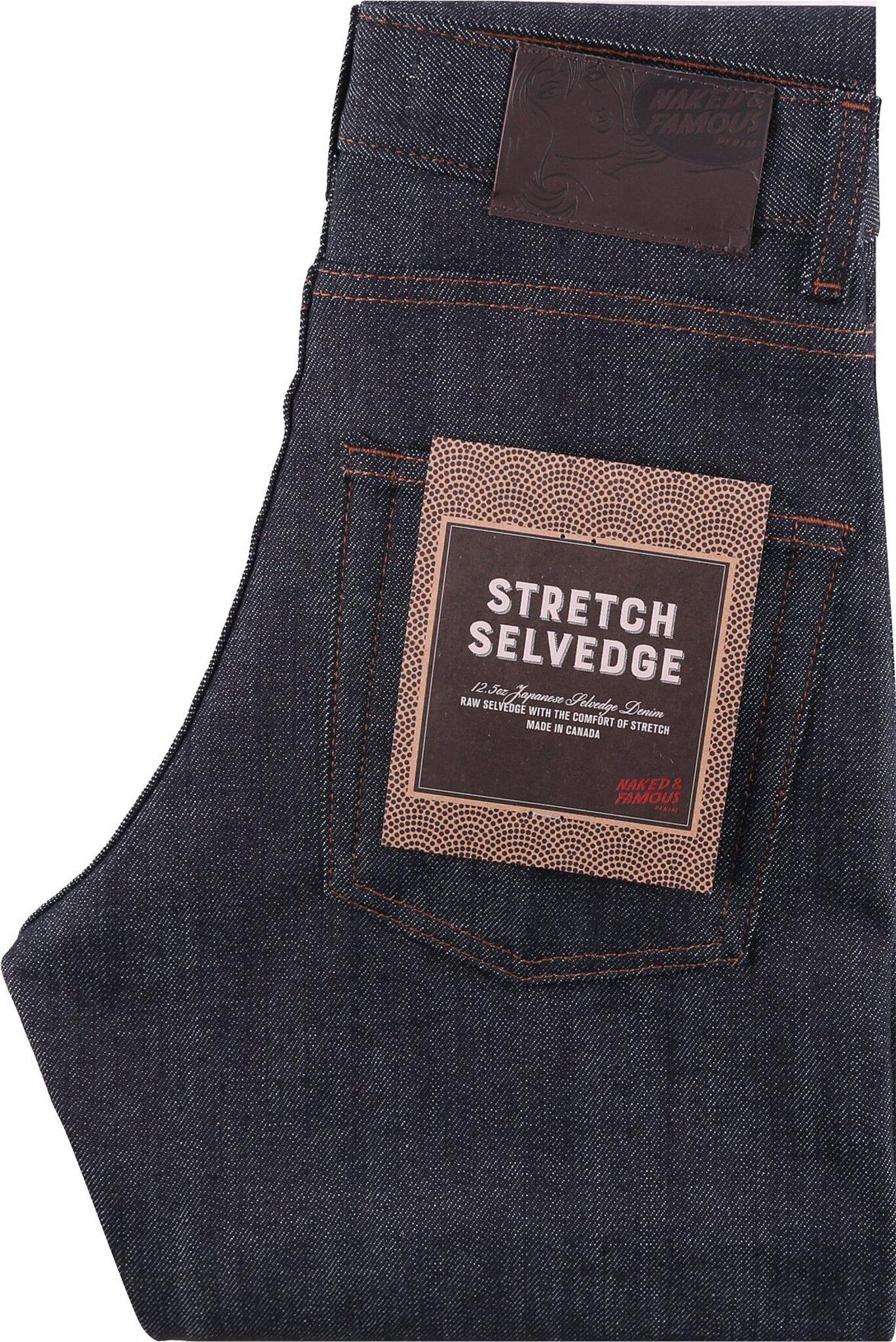 Product gallery image number 1 for product Stretch Selvedge Raw Jeans - Women's