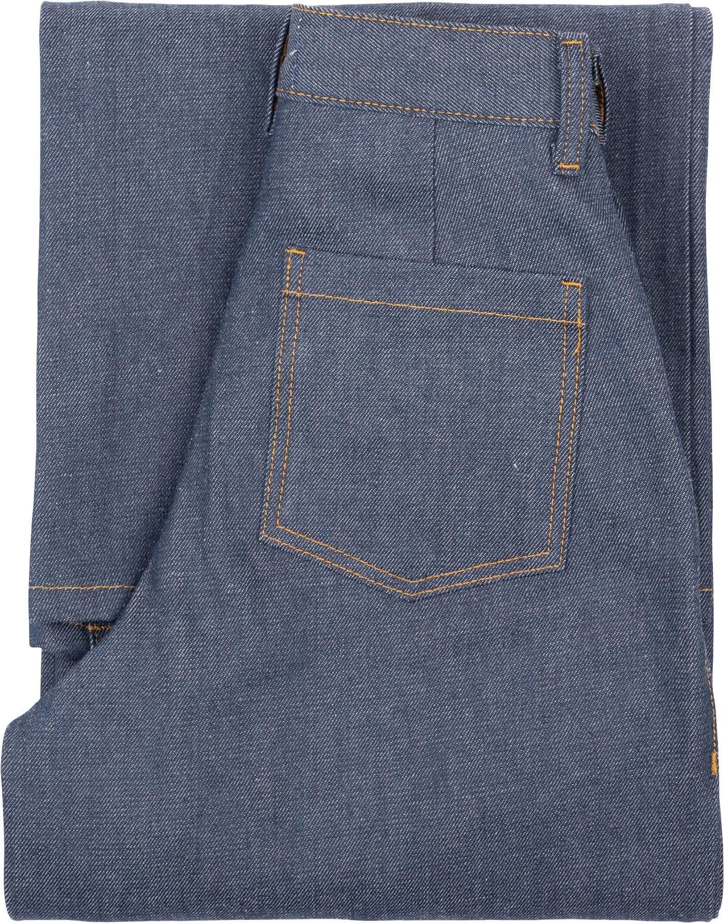 Product gallery image number 5 for product Wide Leg Trouser - Natural Indigo - Women's