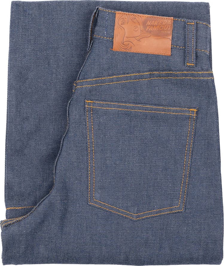 Product gallery image number 5 for product Wide Wild West Jeans - Natural Indigo - Women's