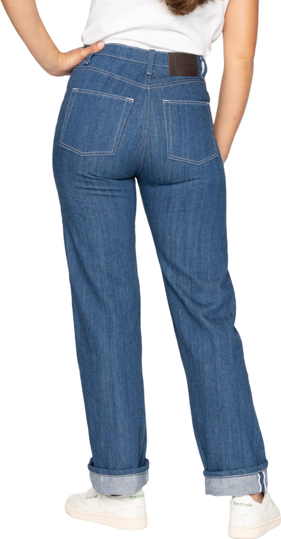 Product gallery image number 4 for product True Girl Jeans - High Noon Selvedge - Indigo - Women's