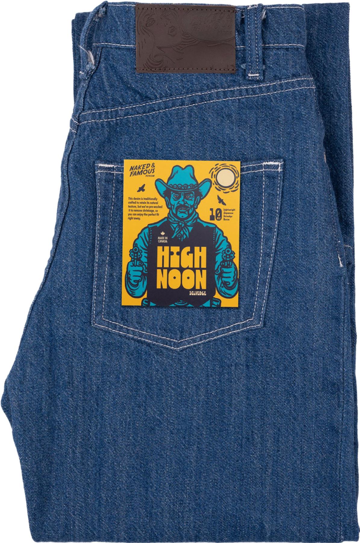 Product gallery image number 5 for product True Girl Jeans - High Noon Selvedge - Indigo - Women's