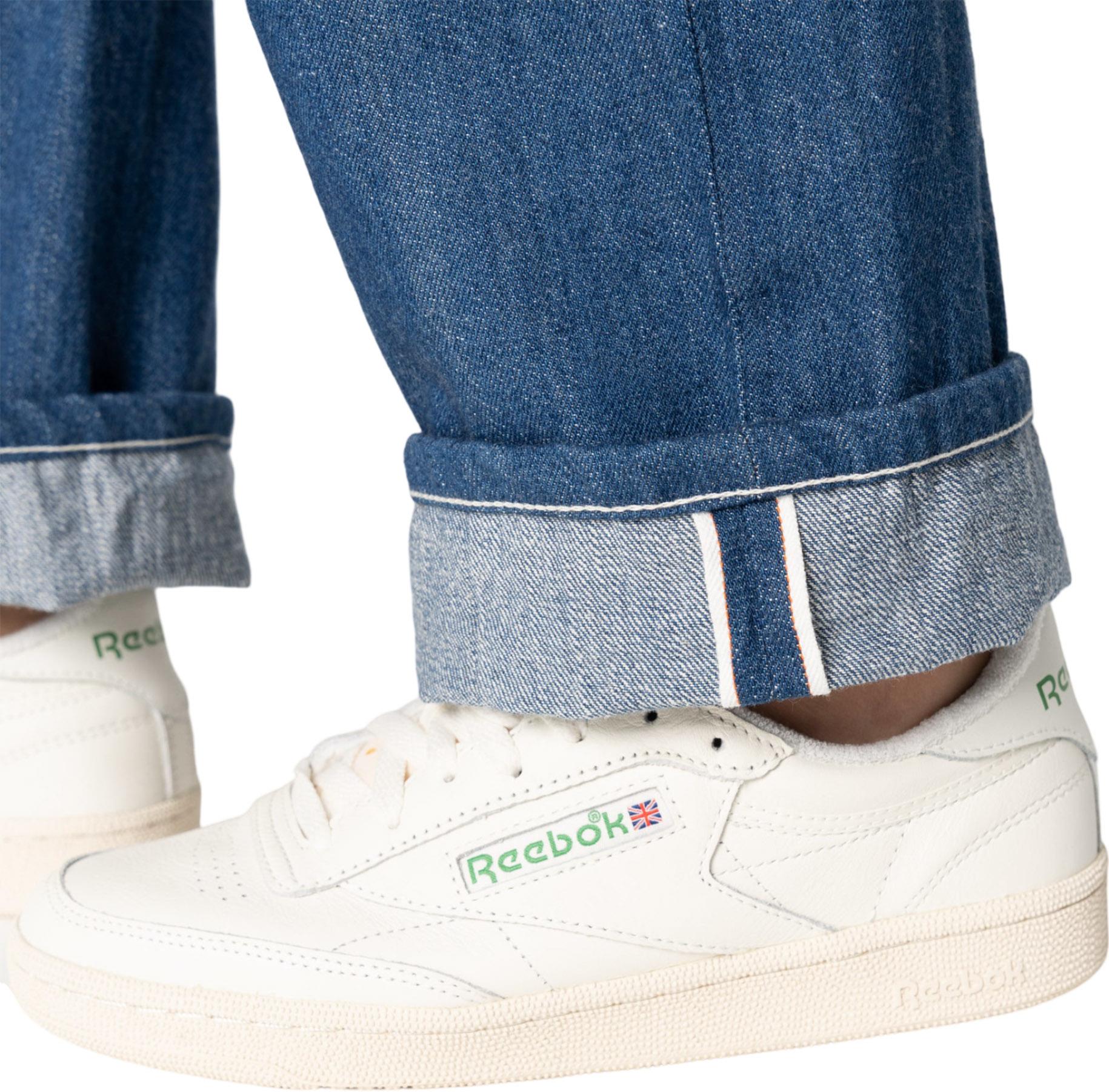 Product gallery image number 3 for product True Girl Jeans - High Noon Selvedge - Indigo - Women's