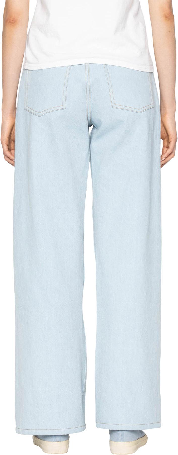 Product gallery image number 6 for product Wide Wild West Jeans - Secret Agent - Bleach Blue - Women's