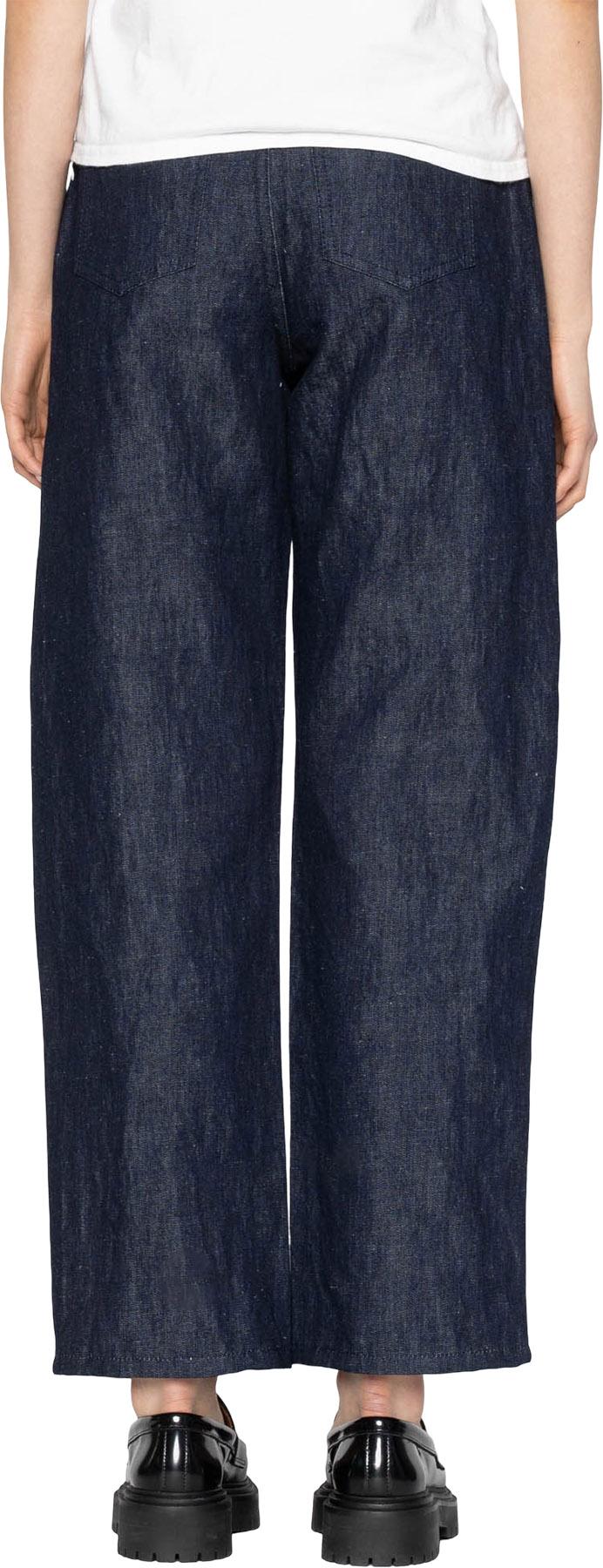 Product gallery image number 4 for product Jean Bestie - Linen Cotton Blend - Indigo - Femme