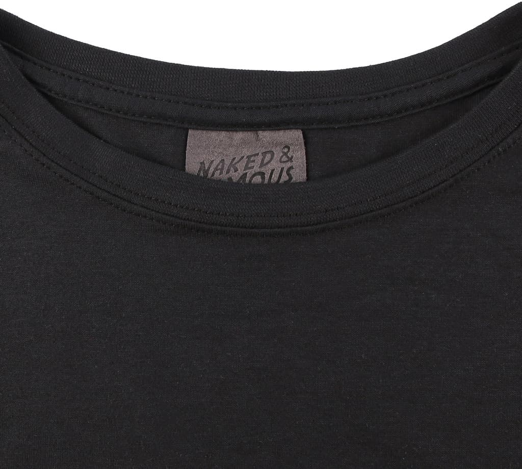 Product gallery image number 2 for product T-Shirt - Ringspun Cotton Black - Women's