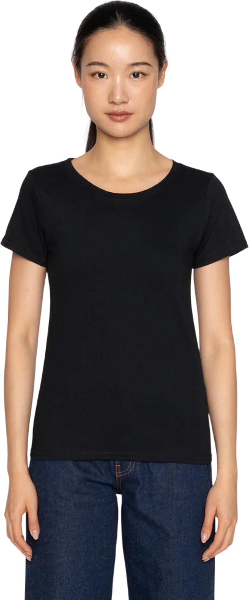 Product gallery image number 2 for product T-Shirt - Ringspun Cotton Black - Women's