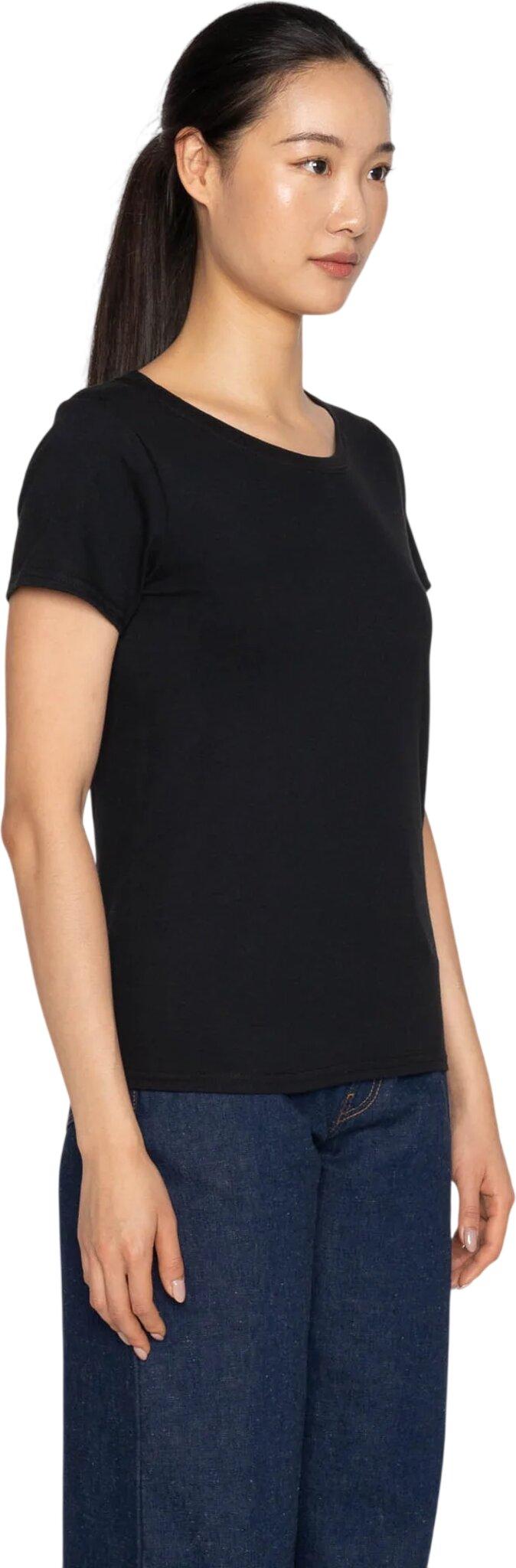 Product gallery image number 3 for product T-Shirt - Ringspun Cotton Black - Women's