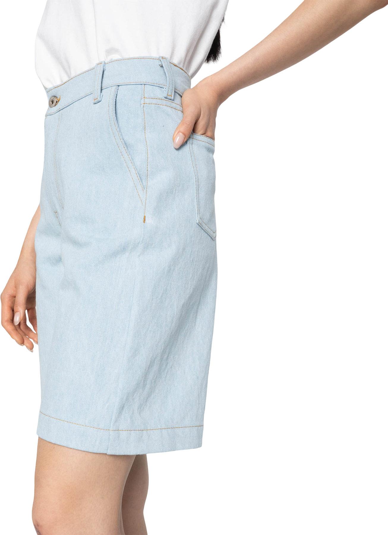 Product gallery image number 2 for product Andie Bermuda Shorts - Secret Agent - Bleach Blue - Women's