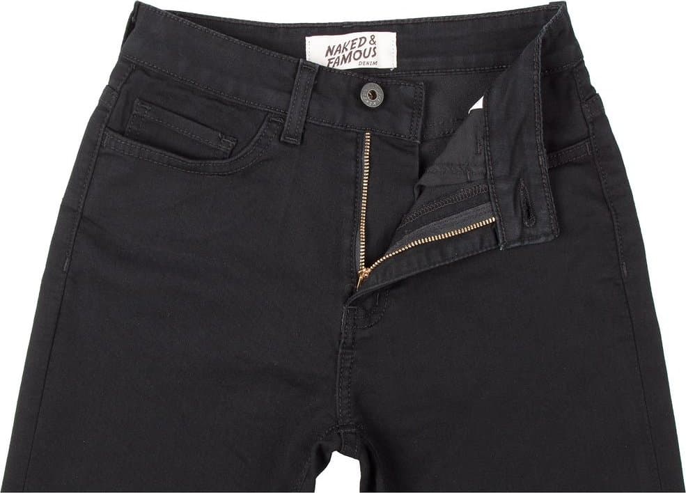 Product gallery image number 2 for product High Skinny - Lightweight Black Super Stretch - Women's