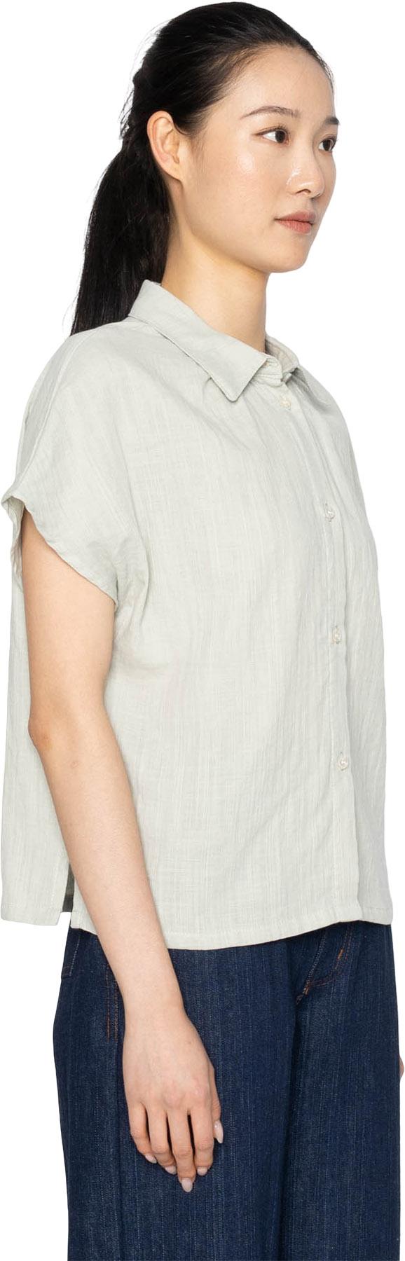 Product gallery image number 2 for product Chemise Billie - Double Weave Gauze - Mint - Femme