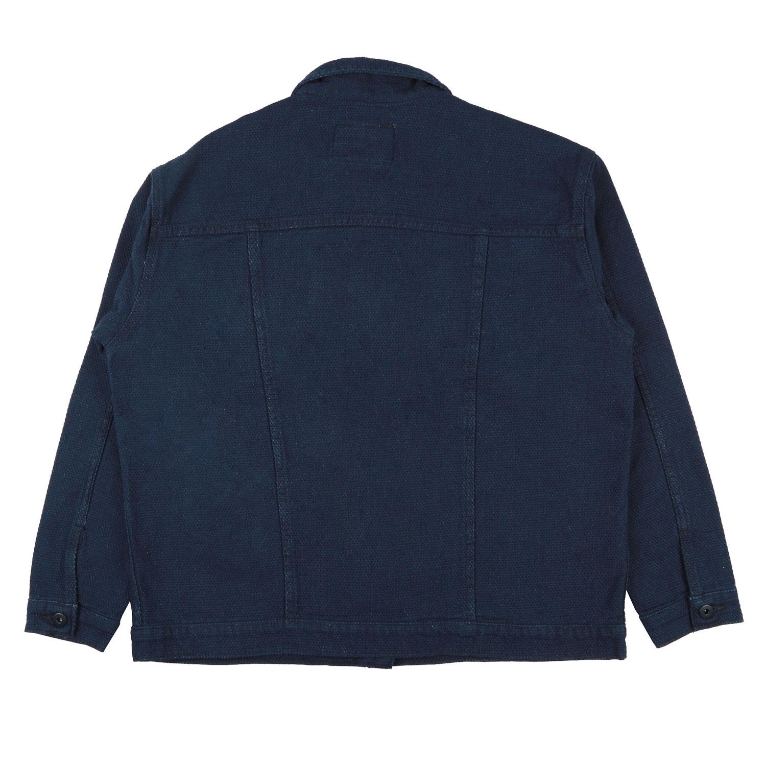 Product gallery image number 2 for product Oversized Denim Jacket - Stretch Sashiko - Men's