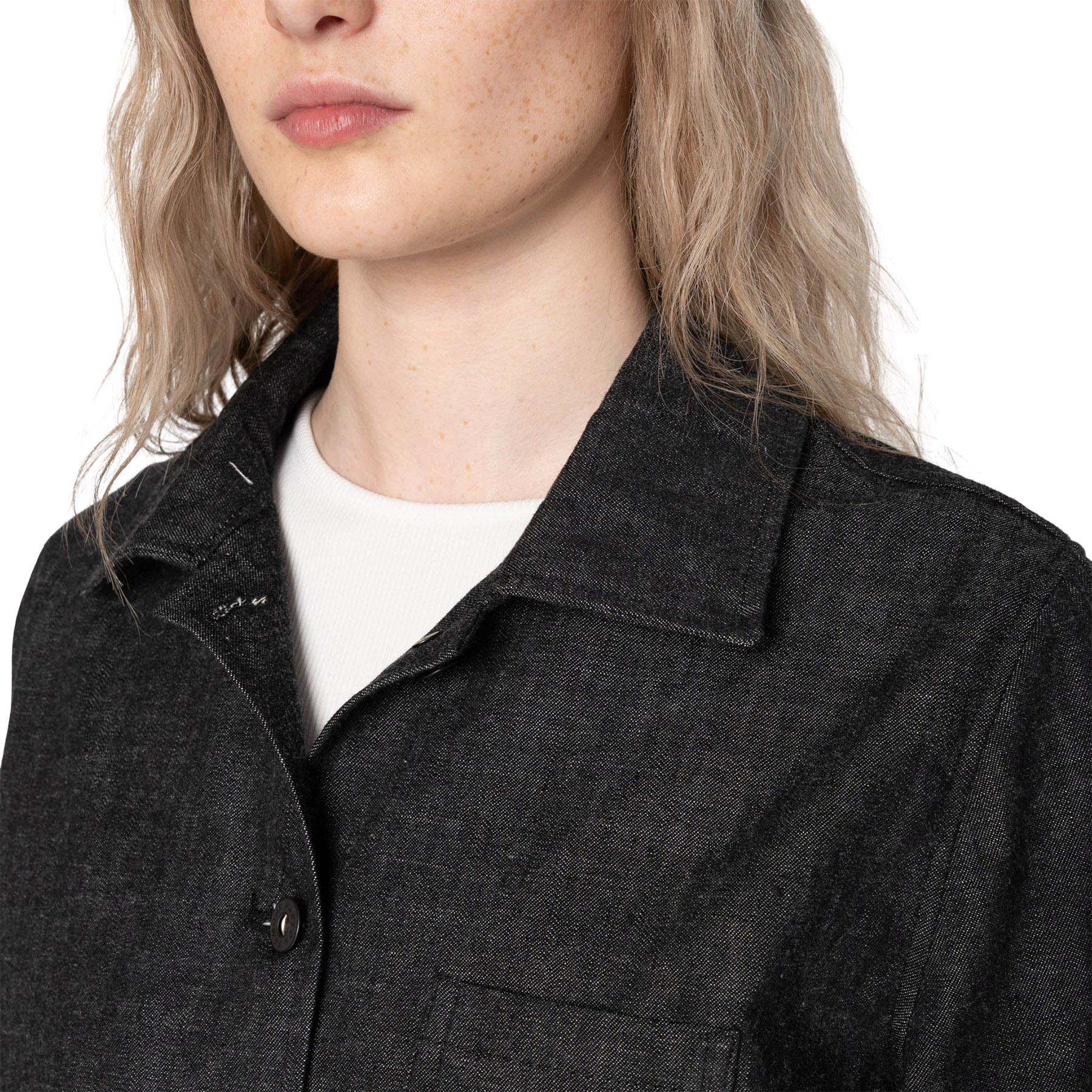 Product gallery image number 2 for product Gracie Shirt - Black Lightweight Denim - Black - Women's
