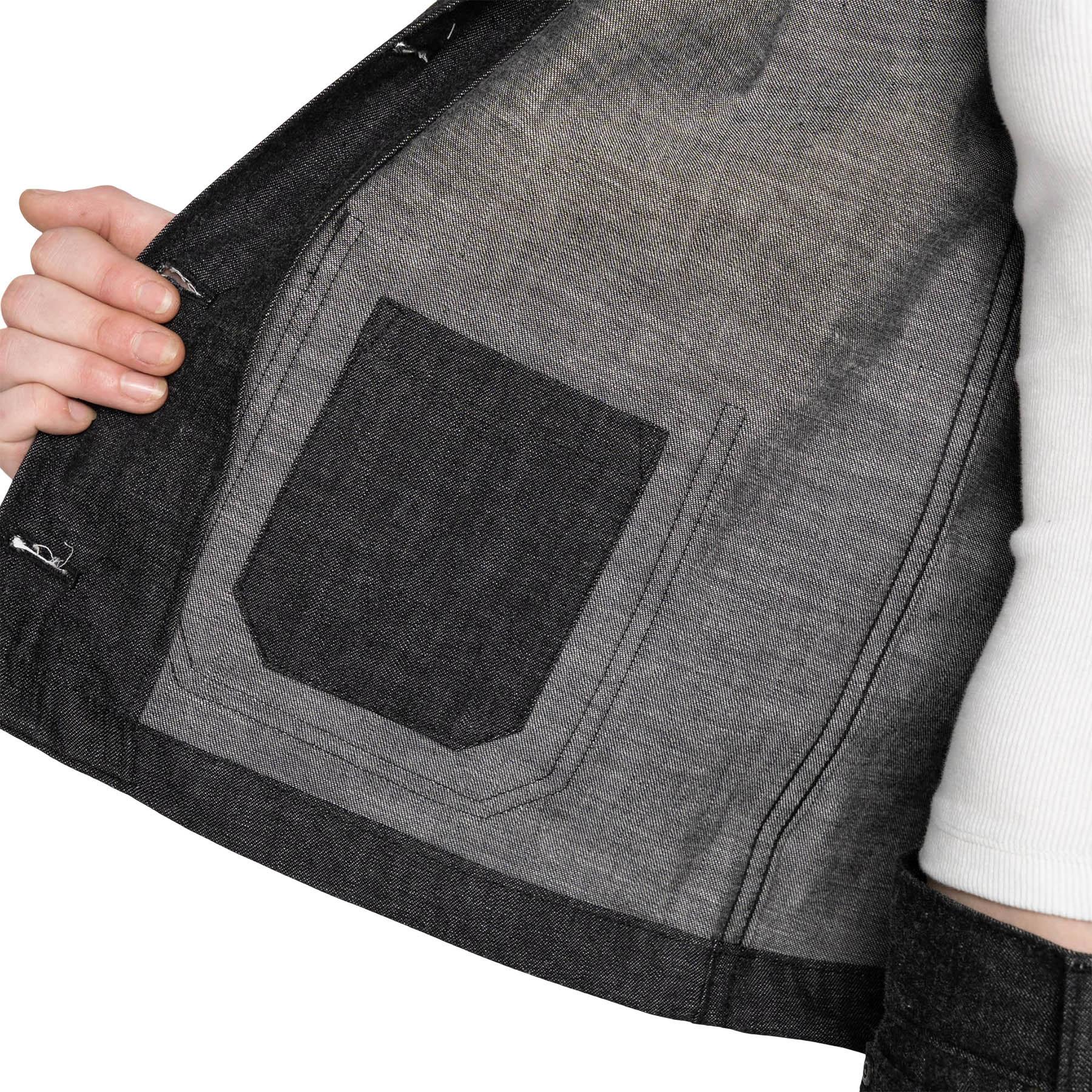 Product gallery image number 8 for product Gracie Shirt - Black Lightweight Denim - Black - Women's