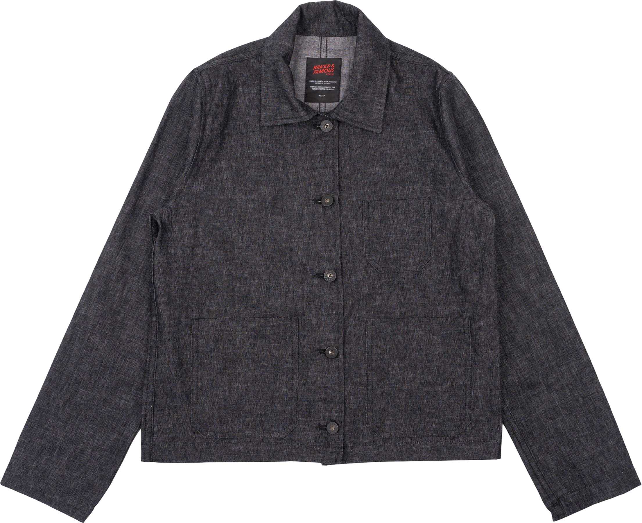 Product image for Gracie Shirt - Black Lightweight Denim - Black - Women's