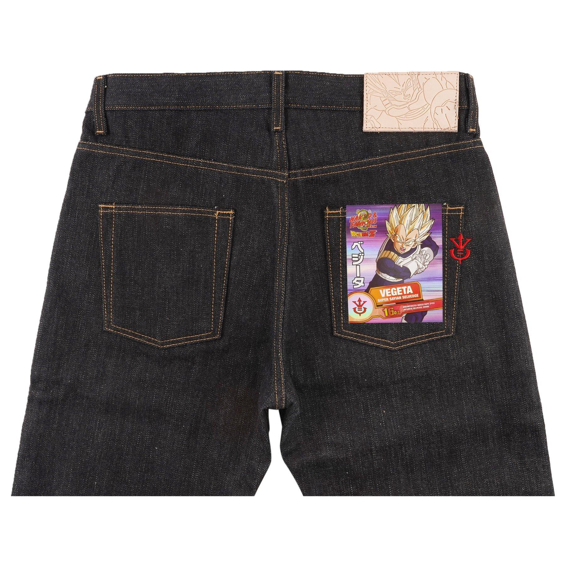 Product gallery image number 2 for product Weird Guy - Vegeta Super Saiyan Selvedge - Men's