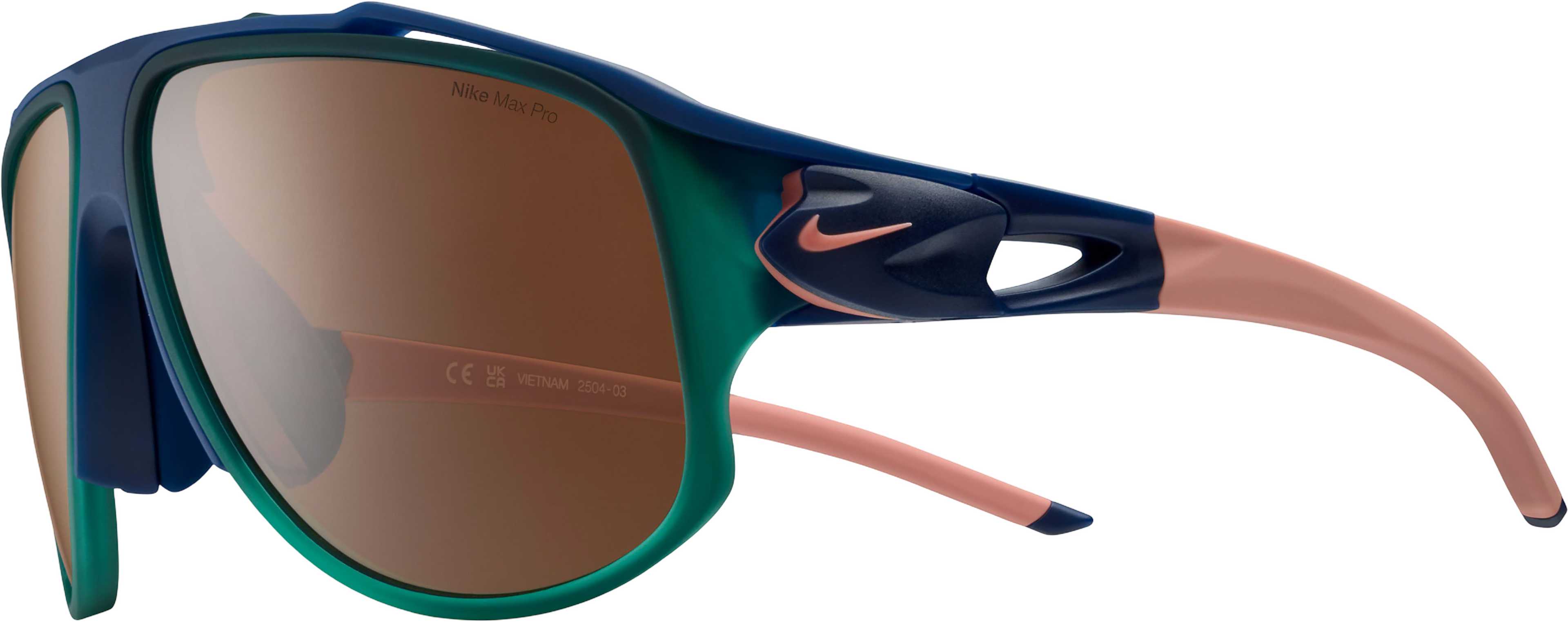 Matte Midnight Navy - Brown - Clear