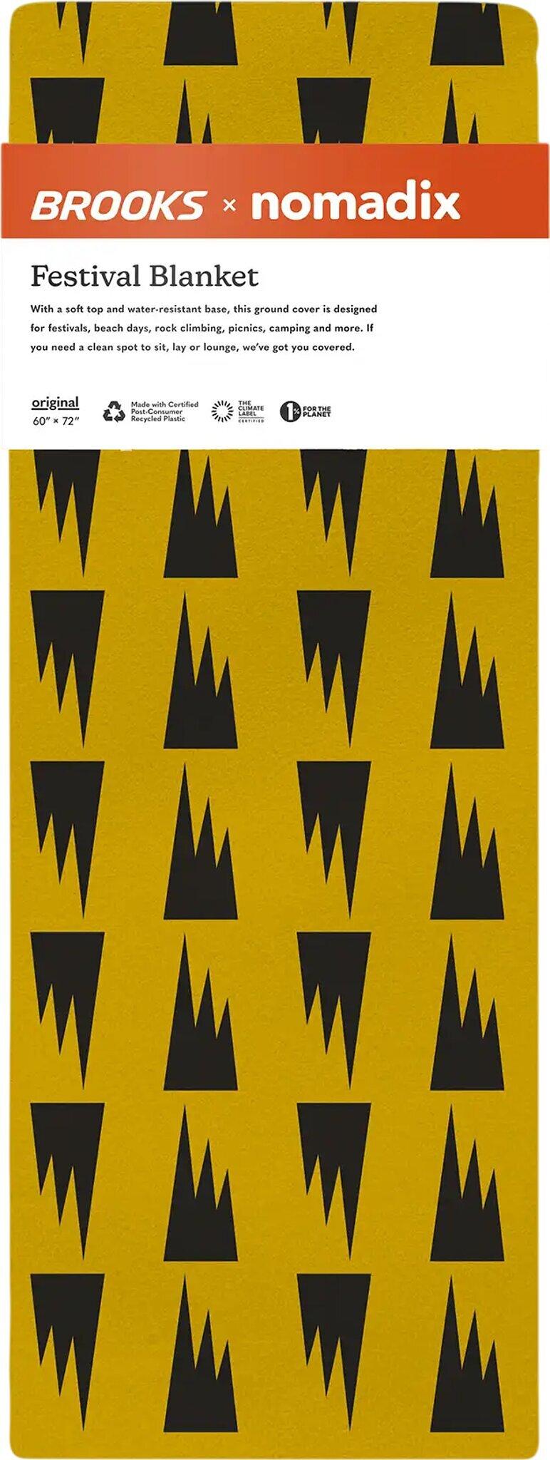 Product gallery image number 3 for product Nomadix x Brooks Festival Blanket