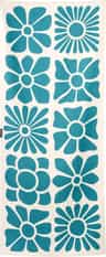 Colour: Big Flowers Teal Ocean
