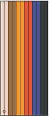 Couleur: Stripes Blue Orange