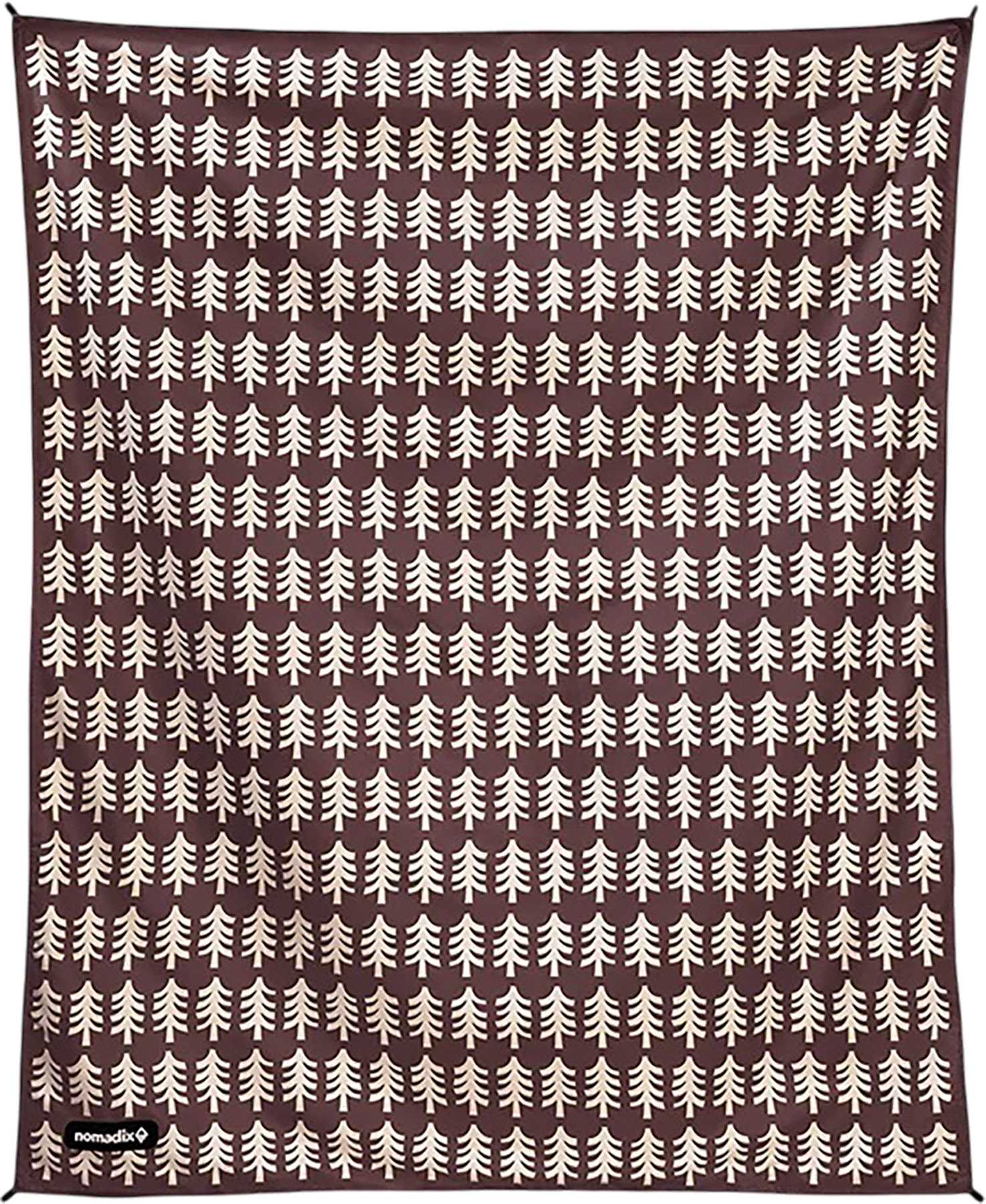 Fresh Pines Burgundy Beige