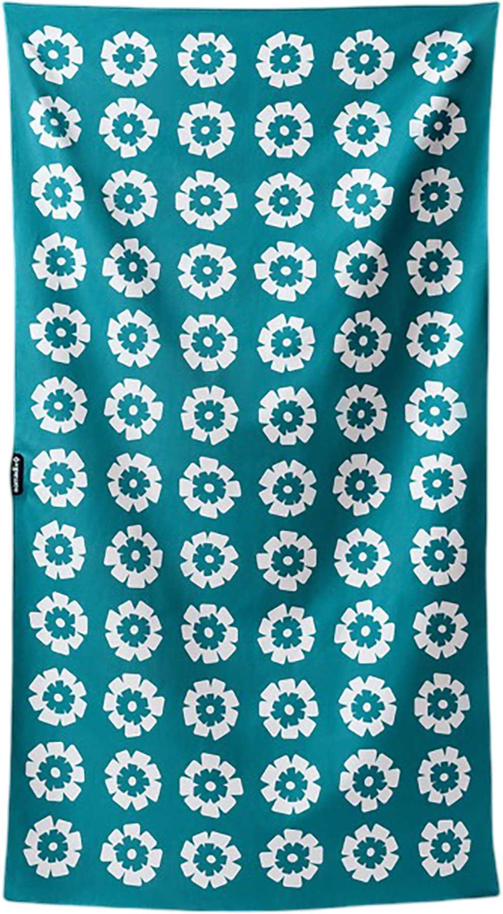 Fresh Flowers Teal Ocean