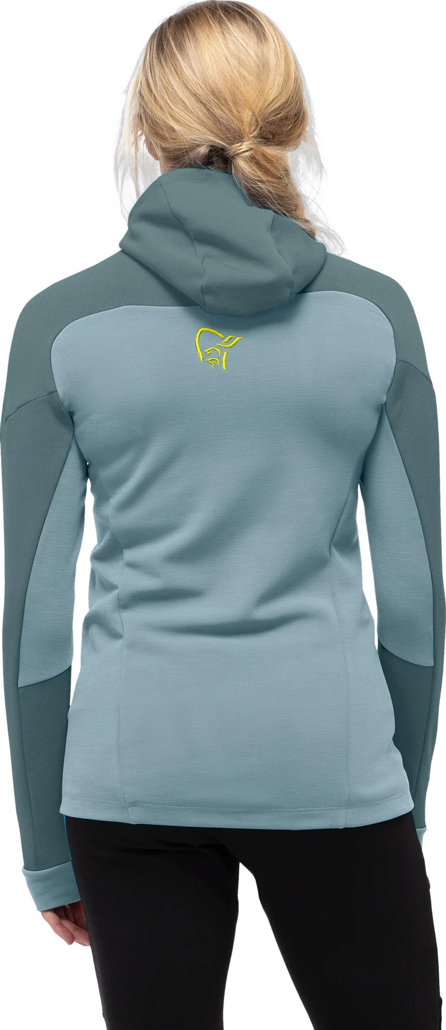 Numéro de l'image de la galerie de produits 2 pour le produit Chandail à capuche zippé Trollveggen Powerstretch Pro - Femme