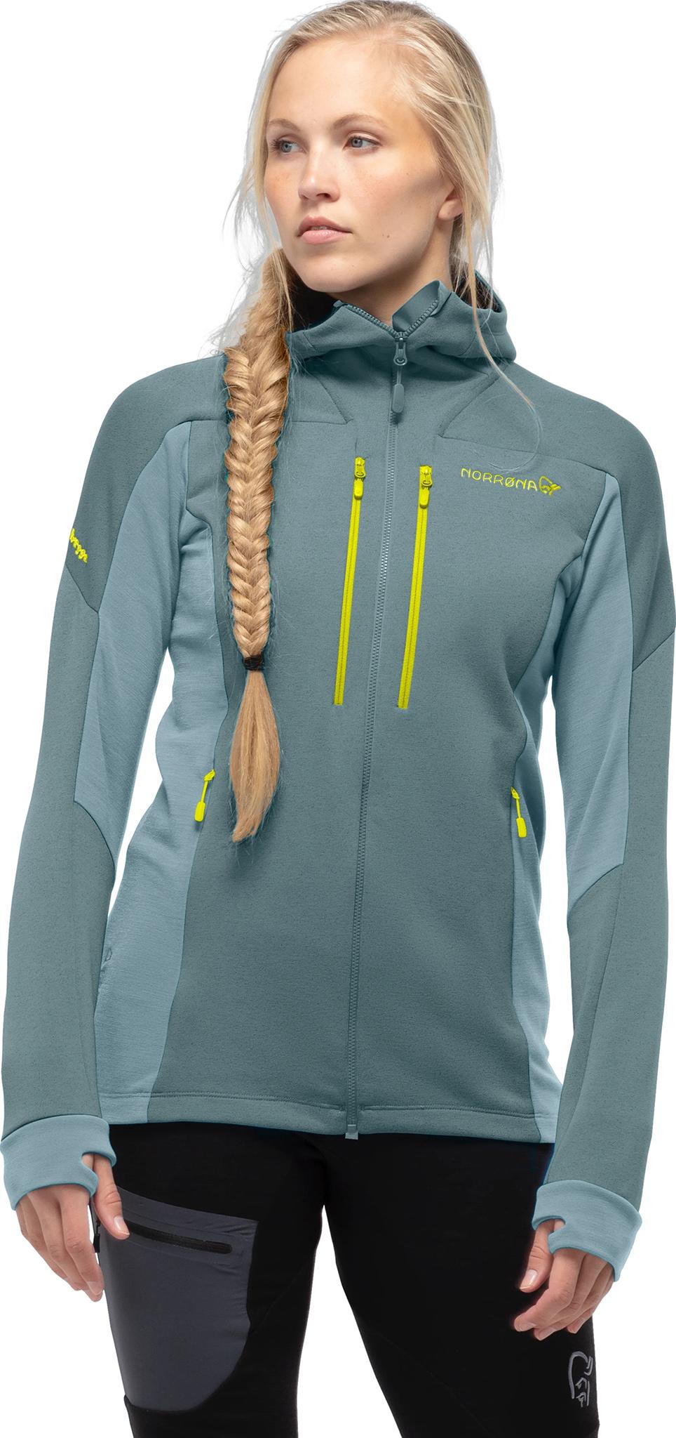 Numéro de l'image de la galerie de produits 3 pour le produit Chandail à capuche zippé Trollveggen Powerstretch Pro - Femme