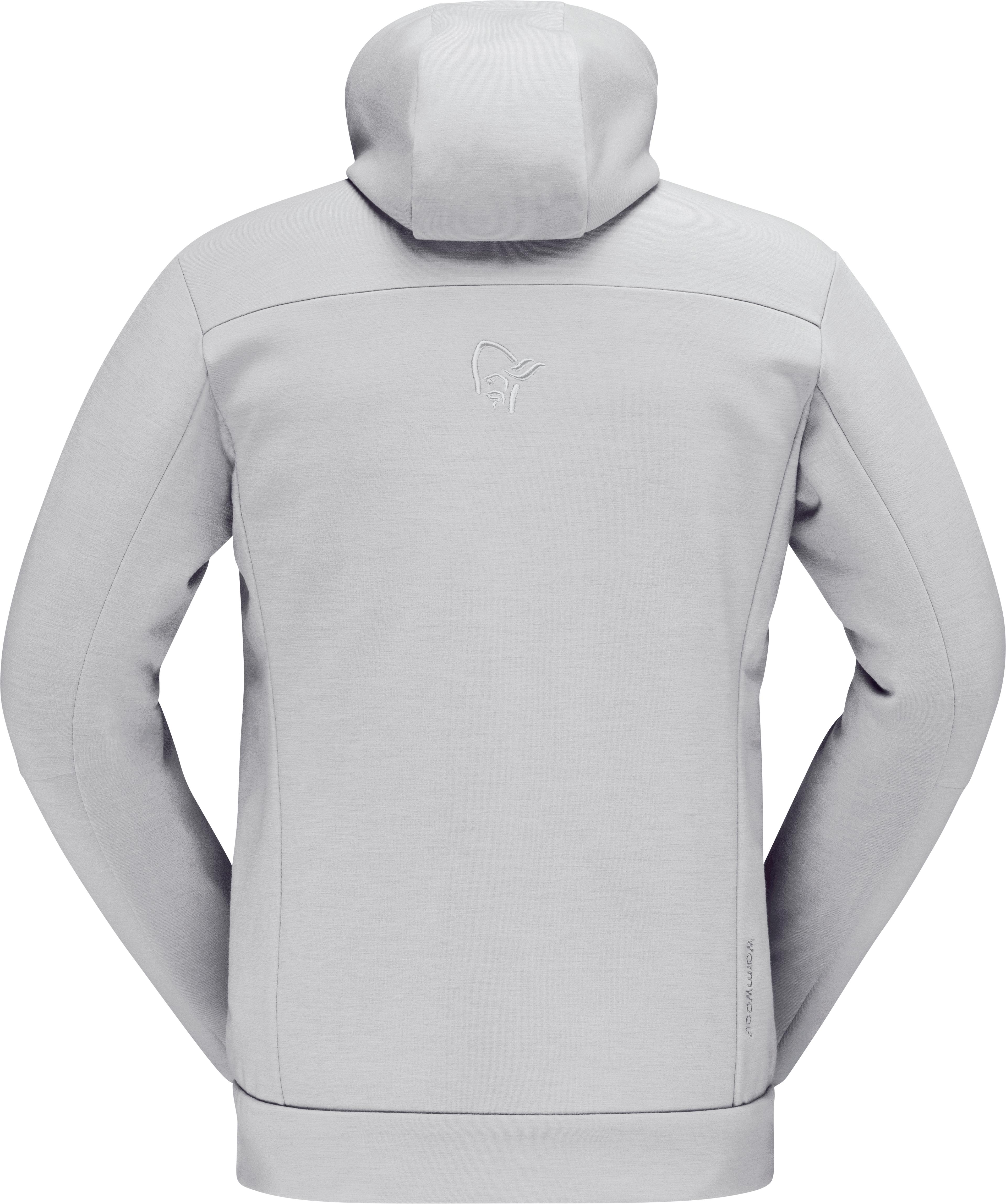 Product gallery image number 2 for product Falketind Warmwool2 Stretch Zip Hood - Men's