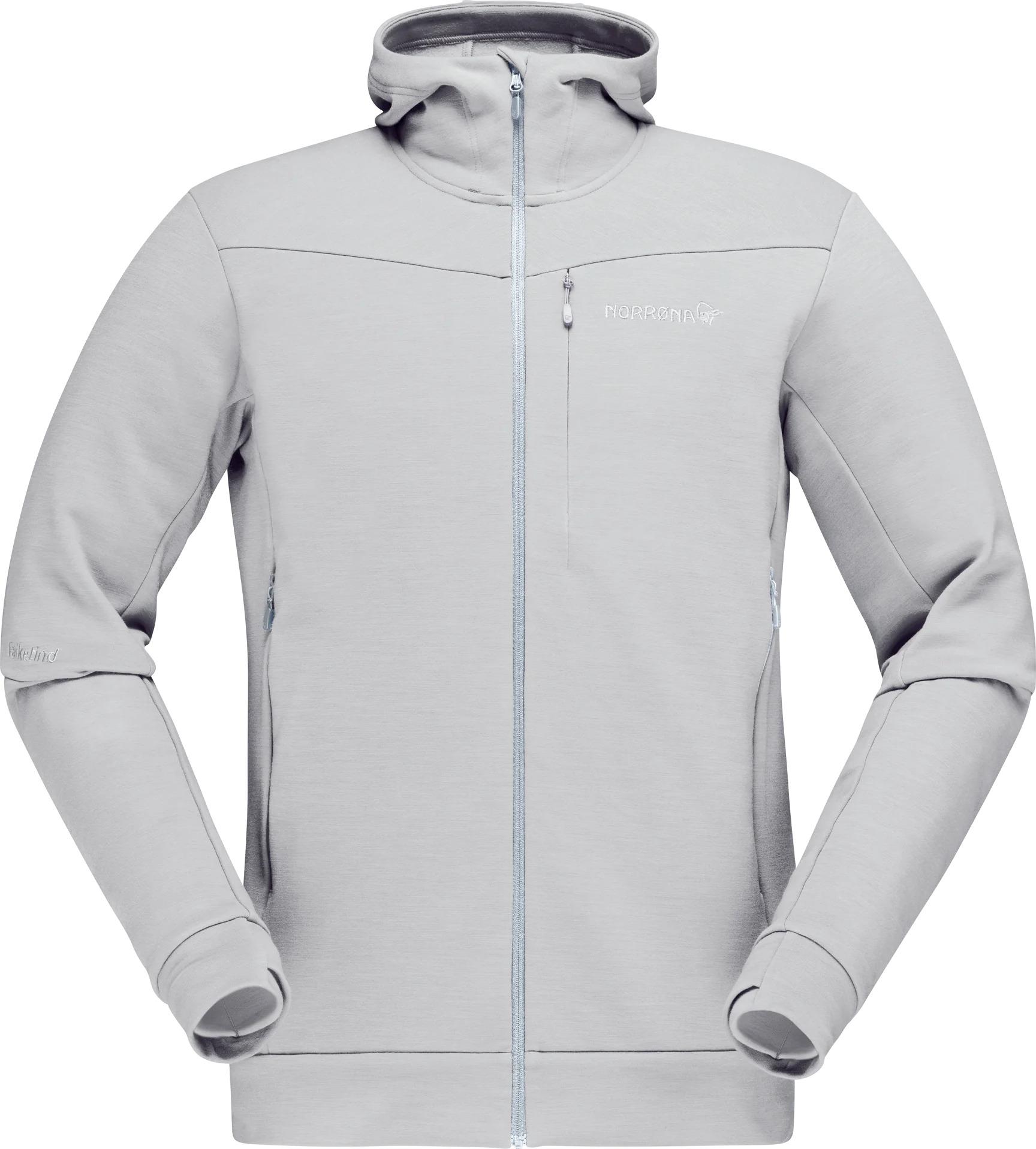 Product gallery image number 1 for product Falketind Warmwool2 Stretch Zip Hood - Men's