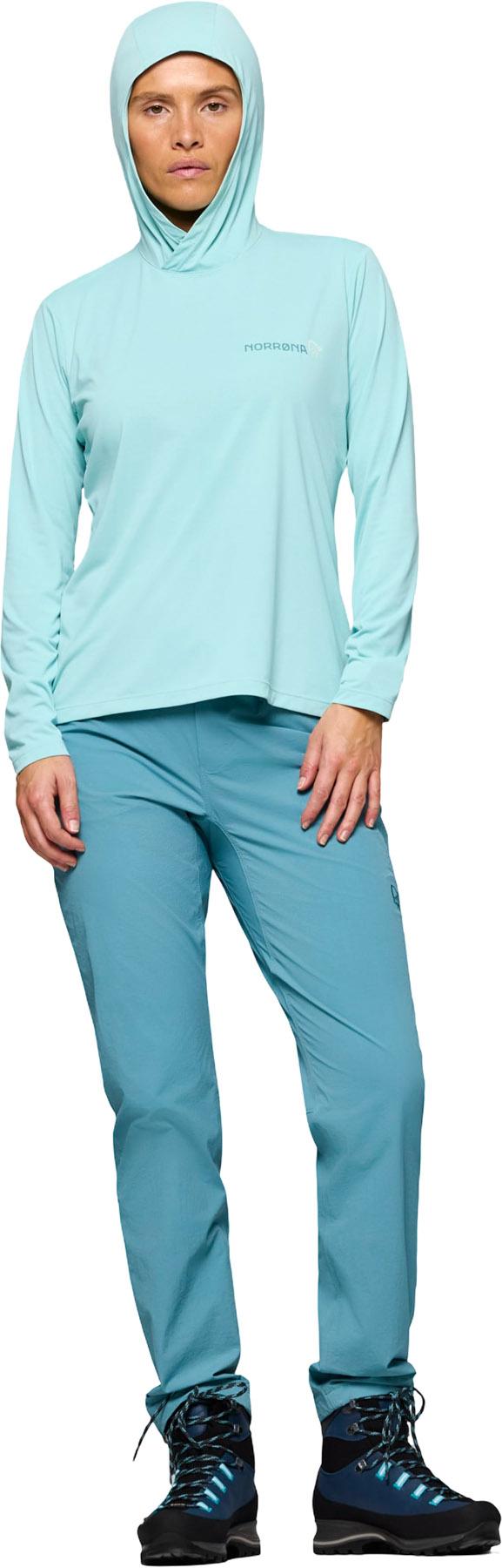 Product gallery image number 5 for product Chandail à capuchon technique Femund - Femme