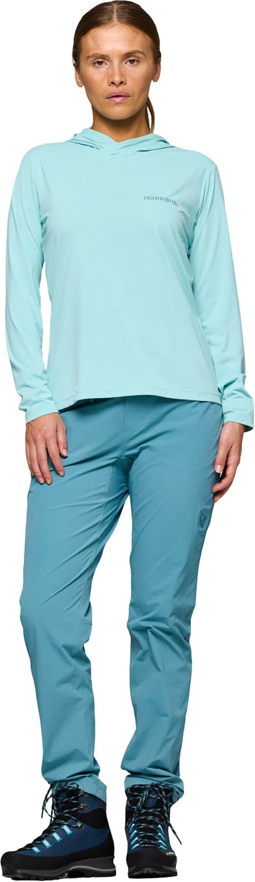 Product gallery image number 6 for product Chandail à capuchon technique Femund - Femme