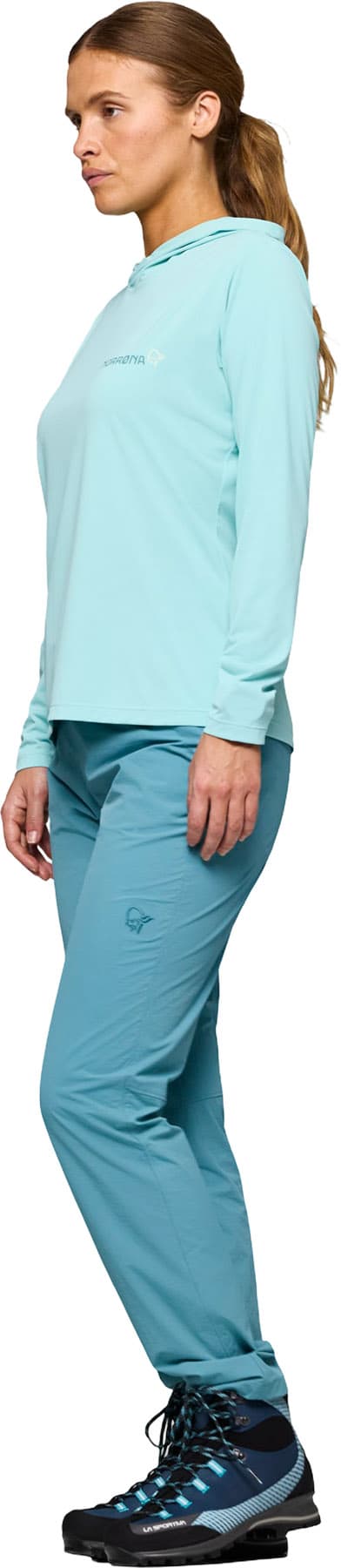 Product gallery image number 8 for product Chandail à capuchon technique Femund - Femme